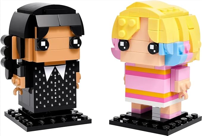 Wednesday &amp Enid LEGO Set