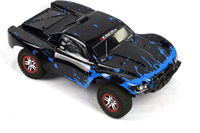 SummitLink Custom Body Muddy Blue Over Black Compatible for 1/10 Scale RC Car or Truck (Truck not Included) SS-BB-02
