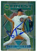 Sports Memorabilia Autograph Warehouse 248462 Steve Trachsel Autographed Baseball Card - Chicago Cubs 1995 Topps Finest - No. 18