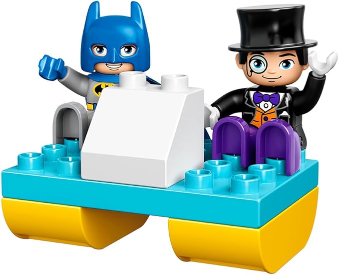 LEGO DUPLO DC Comics Super Heroes Batman Batwing Adventure 10823 Preschool Pre-Kindergarten Large Building Block Toys for Toddlers