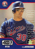 Sports Memorabilia Autograph Warehouse 244828 Peter Bergeron Autographed Baseball Card - Montreal Expos FT 2002 Upper Deck Fortyman - No. 711