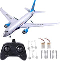 Remote Control Airplane 2.4Ghz DIY 3 Channels RC Plane Remote Control Airplane Ready to Fly RC 787 Dreamliner for Advanced Wingspan 550mm （2 Batteries