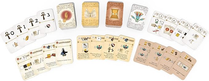Board and Dice Tekhenu: Obelisk of The Sun - Strategy Ancient Board Game Ages 14+ 1-4 Players 60-120 Mins Multicoloured
