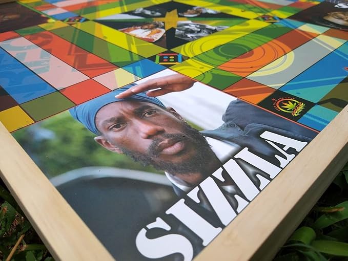 Jamaican Ludo Reggae Legends Edition v2.0 | 24in x 24in Board Game | Family Game Night Activity | Fun Easy Multi-Player Entertainment (Ludi/Ludy/Loodi)