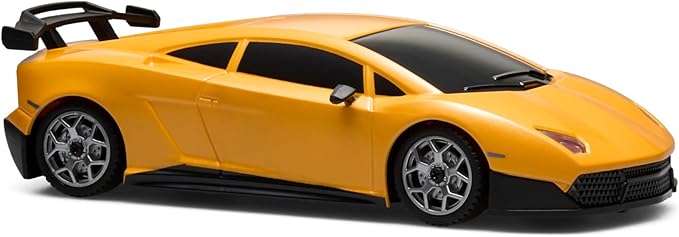 YONCHER Mini RC Drift Car with Gyro 1:43 4WD Full Proportional Remote Control Car Professional High Speed Drift RC Cars with Turn Signal Lights Racing Toy for Adults Kids Boys Yellow