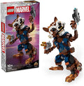 Lego Marvel Rocket &amp Baby Groot Buildable Superhero Toy for Kids from Marvel Studios' Guardians of The Galaxy Figure for Role Play Gift for Boys and Girls from 10 Years 76282
