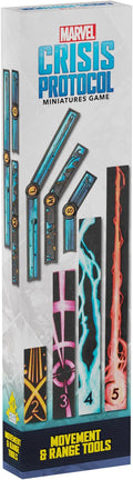 Marvel: Crisis Protocol Movement &amp Range Tools - Enhanced Gameplay for New Players and Expanding Your Roster Tabletop Superhero Game Ages 14+ 2 Players 90 Min Playtime Made by Atomic Mass Gam