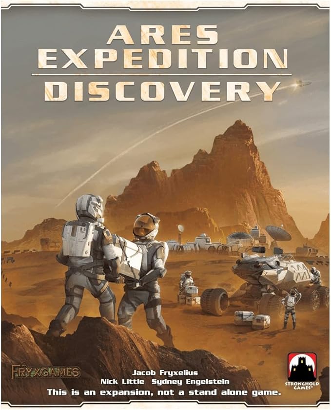 Terraforming Mars Ares Expedition: Discovery by Stronghold Games Strategy Board Game - for 2 to 4 Players Ages 14+