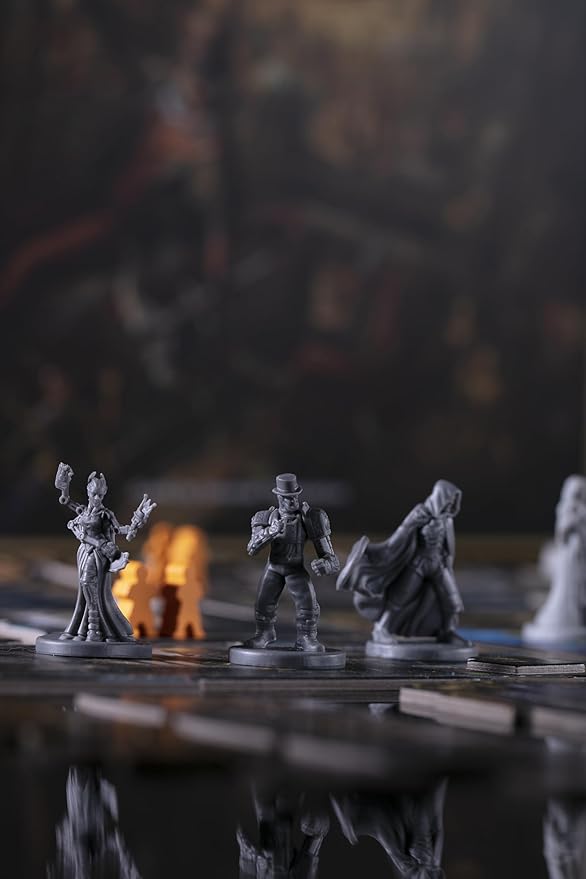 CrowD Games | City of The Great Machine Board Game | 1-4 Players | Ages 14 and up | Steampunk | One-vs-Many | Hidden Movement | Cooperative Board Games | Strategy Board Games | Playtime 45-90 min