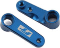Team Associated RC10B6.4 FT Steering Bellcranks Blue Aluminum ASC91983