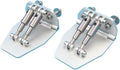 CNC Aluminum Trim Tabs 63mm for RC Gas Boat Racing O Boats Methanol Electric Speedboats Planing Plates 1 Pair