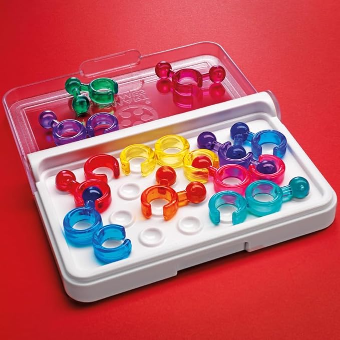 SmartGames IQ Bundles Link Series: IQ Link &amp IQ Stars 240 Challenges for Ages 6-Adult