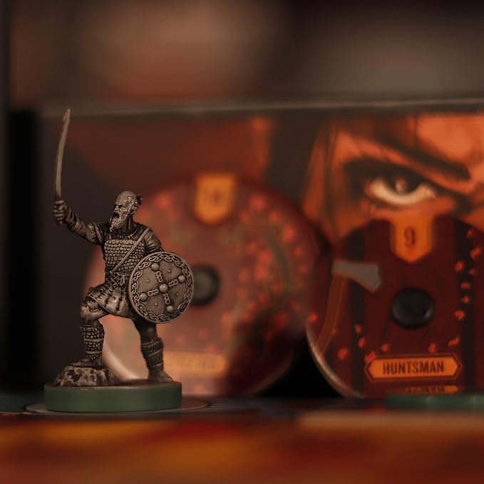 Restoration Games Unmatched Little Red Riding Hood vs Beowulf - Strategy Board Game for 2 Players - Heroes Expansion with Miniatures Unique Decks and Battlefield - 20 Min Playtime - Ages 9+