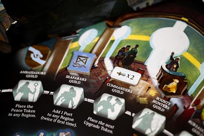 A War of Whispers: Expansion of Influence – 5-Player Support &amp New Factions Strategic Board Game Expansion Ages 14+ Dark Fantasy Wargame