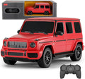 1:24 Scale Remote Control Car for Mercedes G63 2.4GHz Model RC Cars Electric Sport Racing Hobby Vehicle Gift for Adults Kids Boys Girls - Red