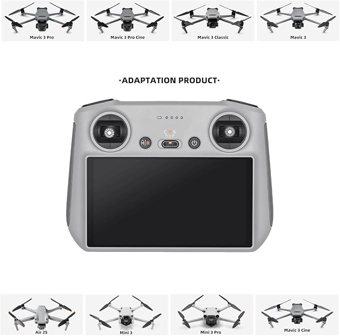RC - Remote Controller for DJI Mini 3/3 Pro/Mavic 3 C/3/Mavic Air 2S Lightweight Body FHD Screen 4hr Battery O3+ Transmission