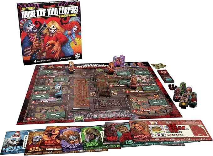 Trick Or Treat Studios Rob Zombie's House of 1000 Corpses Board Game