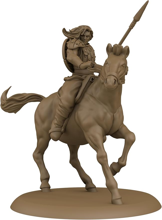 CMON A Song of Ice and Fire Tabletop Miniatures Bloody Mummer Zorse Riders Unit Box - Mercenary Mounted Mayhem Strategy Game for Adults Ages 14+ 2+ Players 45-60 Minute Playtime Made by CMON