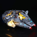 LED Light kit for Lego 75257 Star Wars Millennium Falcon Lighting Set for Lego 75257 Building Blocks Model (Only Light Included)