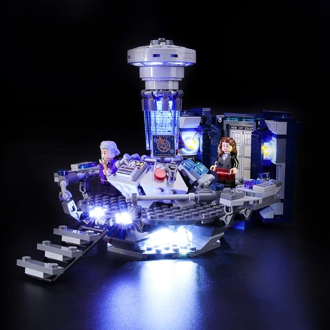 BRIKSMAX Led Lighting Kit for Ideas Doctor Who - Compatible with Lego 21304 Building Blocks Model- Not Include The Lego Set