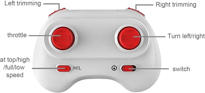 GoolRC KF606 RC Plane 2.4GHz 2 Channel Remote Control Airplane EPP Foam Fixed Wing Plane RTF Ready to Fly RC Glider Aircraft with 2 Battery for Beginners