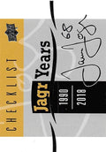 2018-19 Upper Deck Jagr Years Hockey Card #NNO Header Card Official UD Trading Card