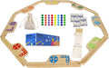 Marbles and Jokers Board Game Pegs and Jokers Real Solid Wood (Pine) Game Board Wooden for 2-8 Players 8 Game Boards 8 Colors 40 Marbles 4 Boxes Card