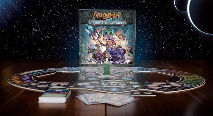 Renegade Game Studios - Clank ! Dans l’Espace ! Extension Cyber Station 11 - Jeu de Deck Building Exploration et Prise de Risque - 2 à 4 joueurs - 12+