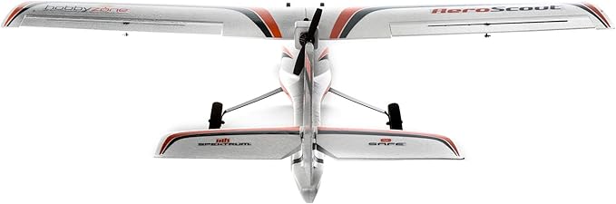 HobbyZone RC Airplane AeroScout S 2 1.1m BNF Basic (Transmitter Battery and Charger Not Included) HBZ385001 Airplanes Bind and Fly Electric Trainer