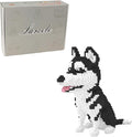 Larcele Dog Micro Building Blocks Animal Mini Building Toy Bricks6478 Pieces KLJM-02 (Big Husky)