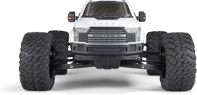 ARRMA RC Truck Big Rock 6S 4WD BLX 1/7 Monster Truck RTR (Battery and Charger Not Included) White ARA7612T3