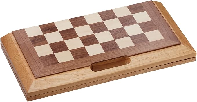 Mainstreet Classics by GLD Products Dutchman 3-in-1 Combo Folding Board Game SetBrown11-15 inches55-0202