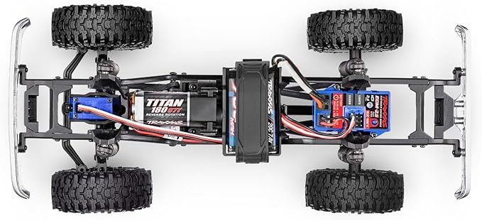 TRAXXAS TRX-4M™ Scale and Trail® Crawler with 1979 Chevrolet® K10 Truck Body: 1/18-Scale 4WD Electric Truck with TQ 2.4GHz Radio System