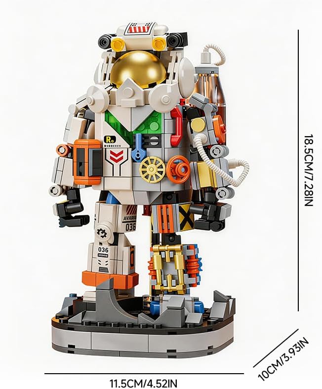 Space Astronaut Building Block Toy - Ideal Gift for 6-14 Year Old Children - 525pcs for Space Astronaut Building Block Sets