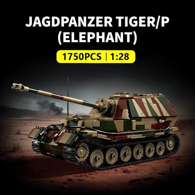 Military Armored Tank Vehicle Building Block Set (C6)