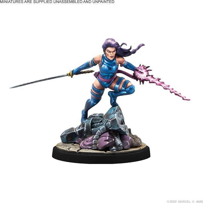Marvel: Crisis Protocol Emma Frost and Psylocke CHARACTER PACK - Psychic Mutants Unleashed! Tabletop Superhero Game Ages 14+ 2 Players 90 Minute Playtime Made by Atomic Mass Games
