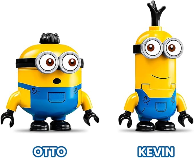 LEGO The Rise of Gru: Minions in Gru’s Lab (75546) Building Toy for Kids an Exciting Toy Lab Set with Kevin and Otto Minion Figures New 2021 (87 Pieces)