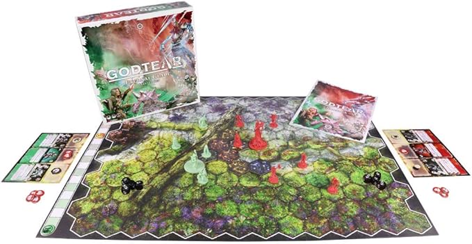 Steamforged Games GodTear: Eternal Glade Starter Set Board Game with 12 Detailed Miniatures Tabletop Combat Game (2 Players)