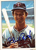 Sports Memorabilia Autograph Warehouse 246464 Phil Roof Autographed Baseball Card - Minnesota Twins 1975 SSPC - No. 224
