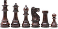 House of Chess - Tournament Chess Set Pieces - Unique Staunton Ringy Rosewood/Boxwood Chess Pieces - King Height: 3.75 (95 mm) - 2 Extra Queens - Weighted