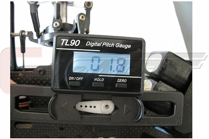 Helicopter Electronic Digital Pitch Gauge for RC Helicopter
