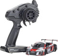 Kyosho 32357RGB Mini-Z Readyset RWD MR04 Audi R8 LLMS 2016 Gray/Red