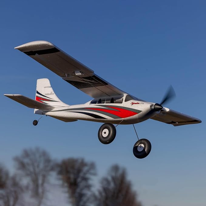 HobbyZone RC Airplane Apprentice STOL S 700 BNF Basic Transmitter Battery and Charger Not Included with AS3X/SAFE Technology HBZ6150