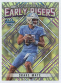 Football Trading Card NFL 2023 University Chrome Unexpected Delights Early Risers Refractor #ER-2 Drake Maye NM-MT