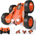 Remote Control Car Rechargeable RC Cars &amp Remote 360° Flips Rotating 2.4Ghz 4WD All Terrain Stunt Race Car Toy Christmas Birthday Gift for Kids Boys 3-12