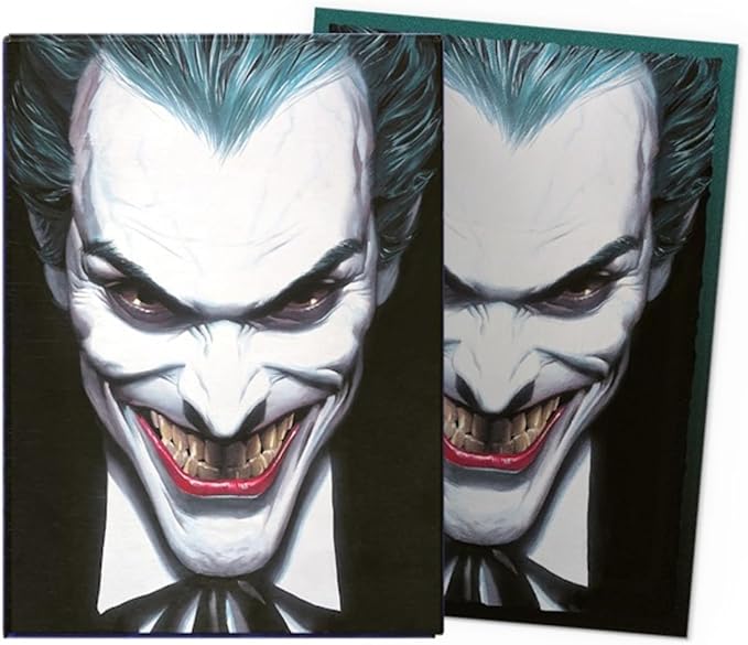 Dragon Shield Sleeves - Limited Edition Brushed Art: Joker No.6-100CT Matte Dual Art Card Sleeves - Compatible with Magic The Gathering Pokémon and Yugioh TCG &amp LCG - Top Loader