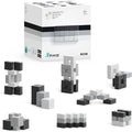 PIXIO Noir - Tiny Magnetic Blocks Building Toy in The Pixel Art Style with Free App - 5/16 Plastic Cubes with 6 Magnets Inside - Open Ended Toy - Creativity Toy for Ages 6+ - 60pcs