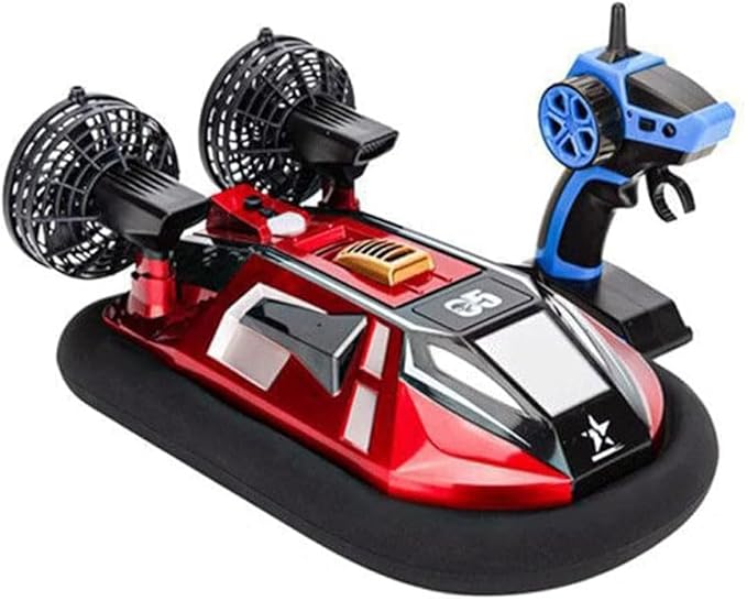 Rc Ships RC Hovercraft Boat for Land and Water 2.4GHz Remote Control Amphibious Vehicle Toy with Double PowerElectric Watercraft RC Toy Boats Gifts for Boys Girls