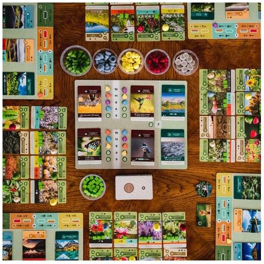 Inside Up Games Earth | Board Game of The Year 2023 | Ecosystem Building Card Drafting Action Selection | Create Amazing Natural Synergies | 1 to 6 Players | 45 to 90 Minute | Age 13+