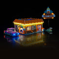 Light kit Compatible with Lego 10352 The Simpsons: Krusty Burger - No Model Only Light LED Lighting Accessories Compatible with Lego 10352 Krusty's Burger Joint (Standard Version)